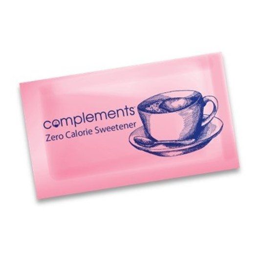 Complements Saccharin Pink Sweetener, 2000 Count