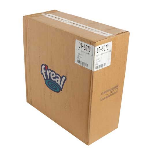 F'real Pet Clear Flat Lid, 1000 Count, 1 Pack