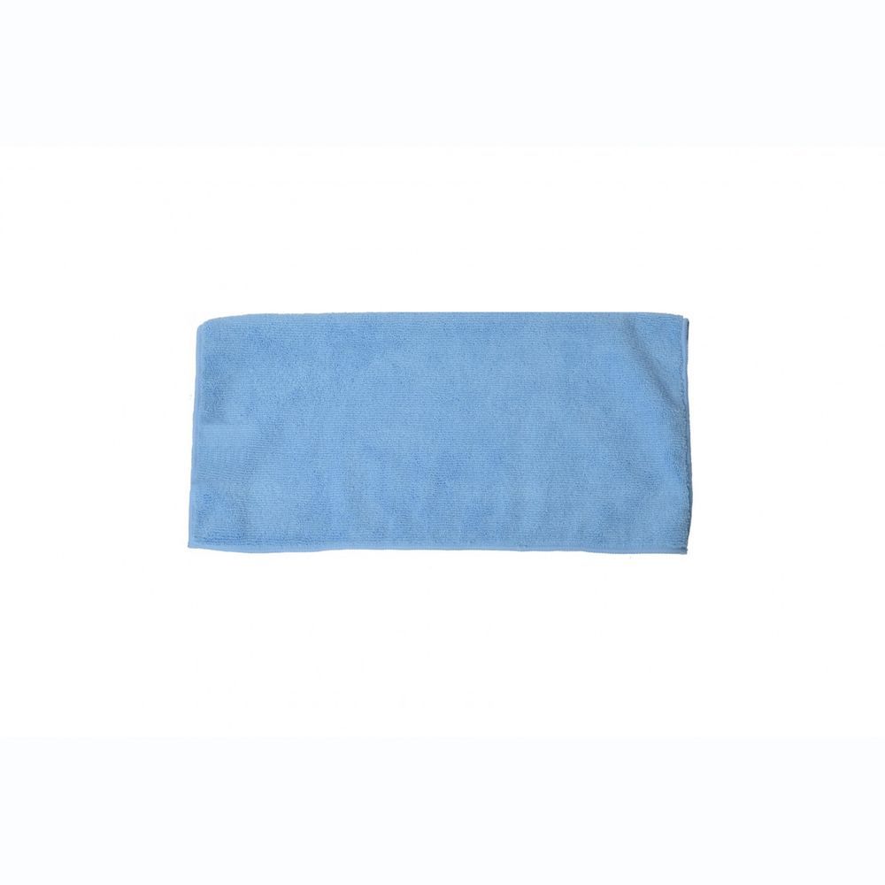 Janico Blue Microfiber Standard Terry Cloth, 16 X 16 Inch -- 24 Per Case