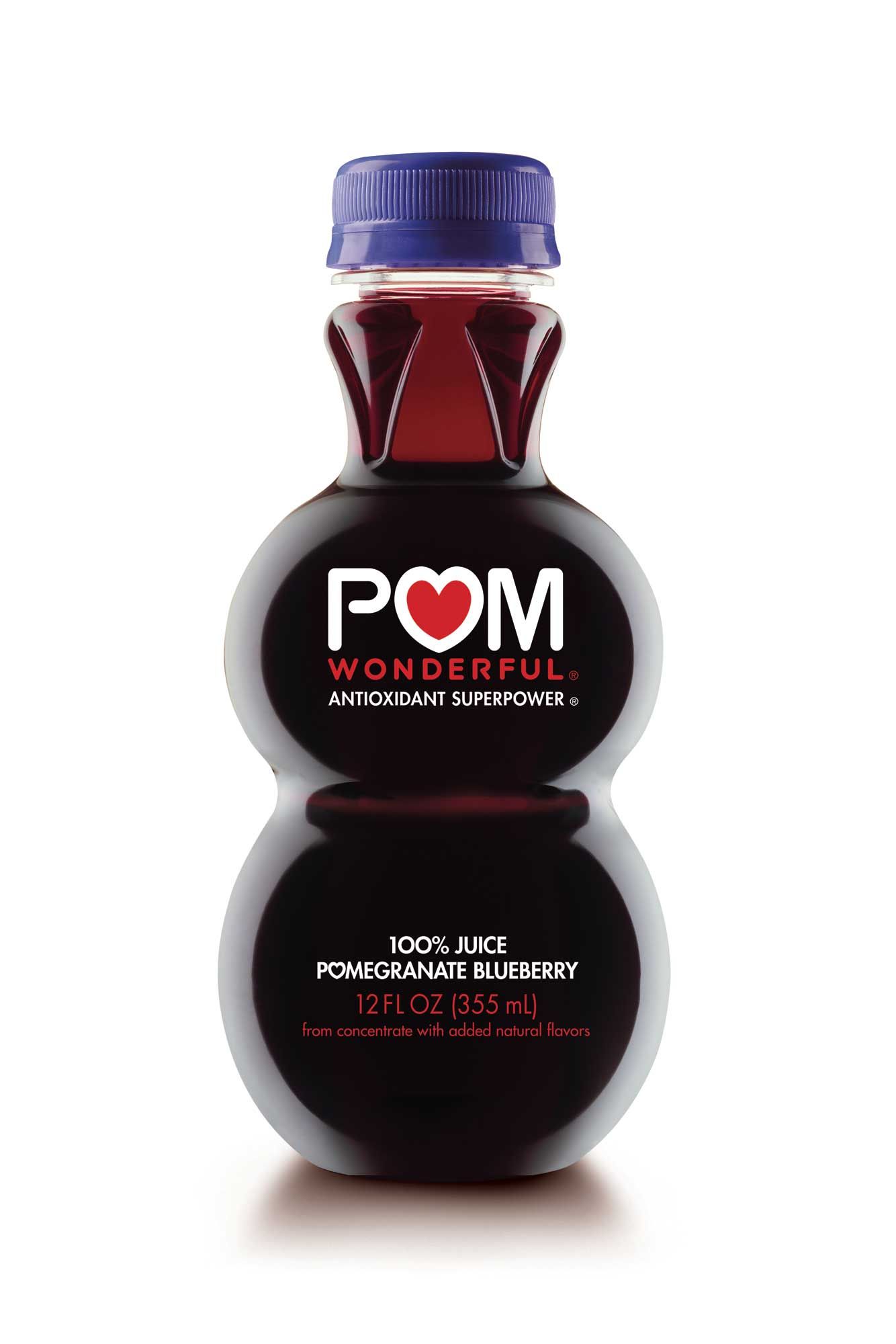 Pom Wonderful Pomegranate Blueberry Juice, 12 Fluid Ounce -- 6 Per Case