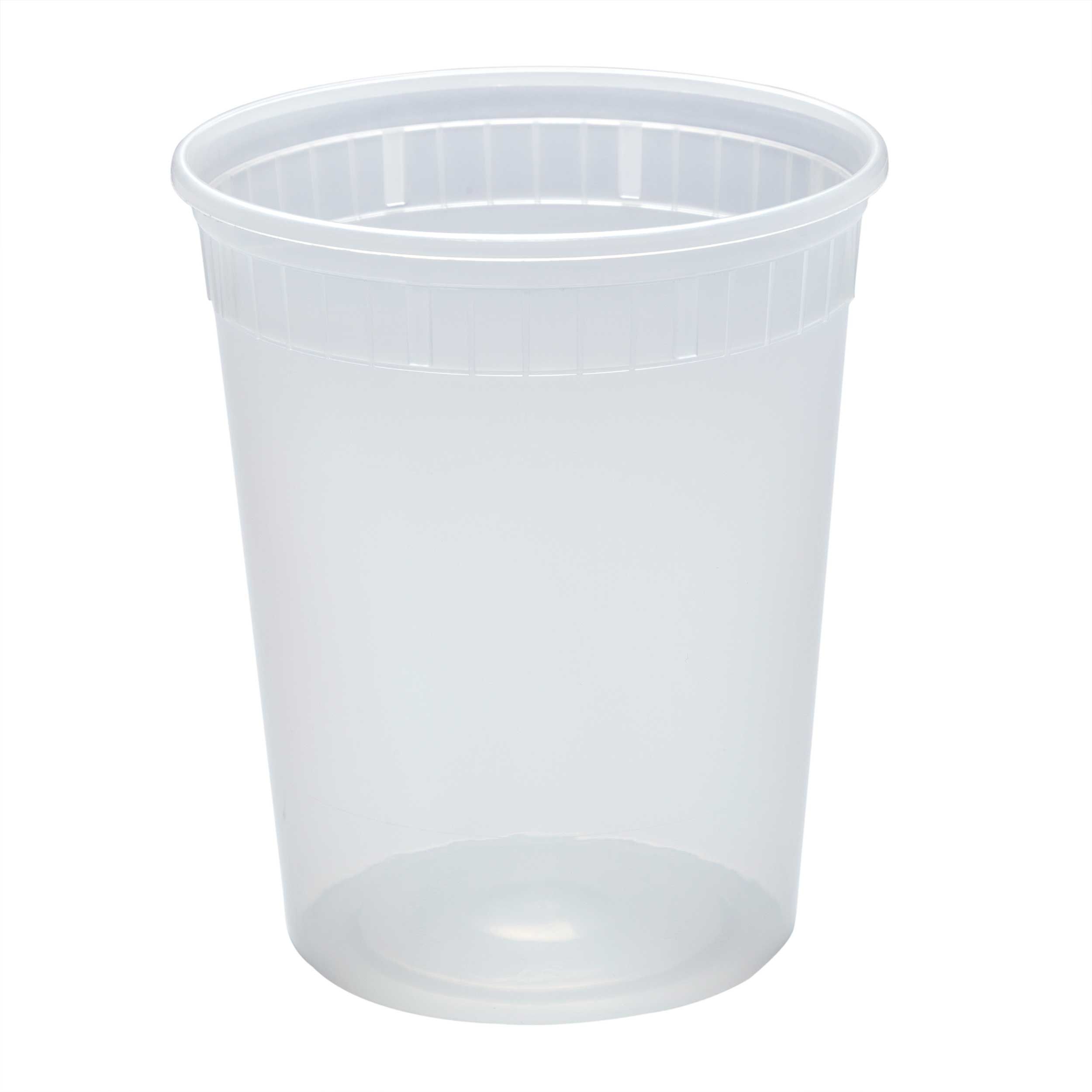 Amercare Clear Polypropylene Deli Container, 32 Ounce -- 480 Per Case