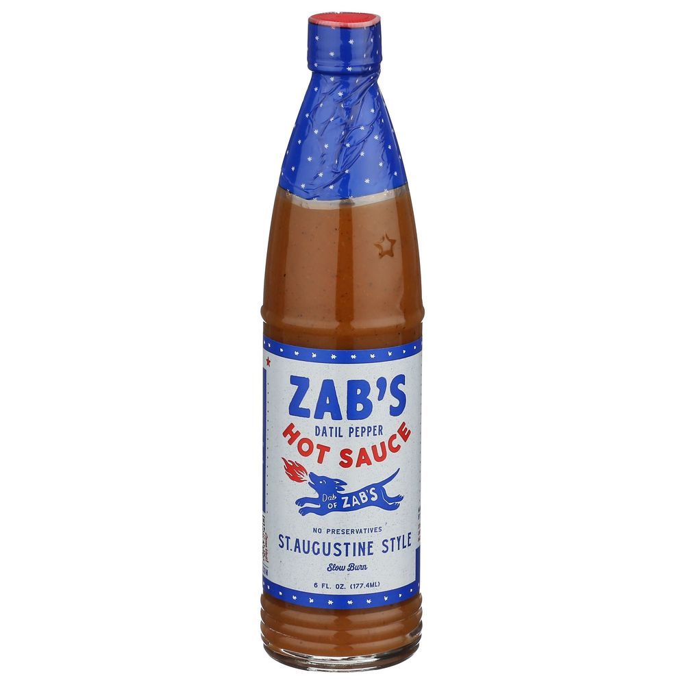 Zabs St. Augustine Style Hot Sauce, 6 Fluid Ounce -- 6 Per Case