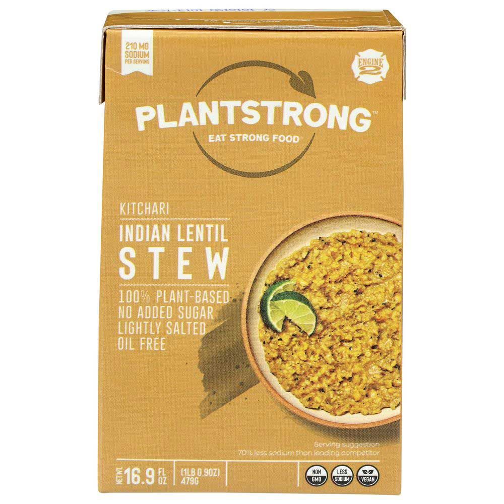 Plantstrong Kitchari Indian Lentil Stew, 16.9 Fluid Ounce -- 6 Per Case