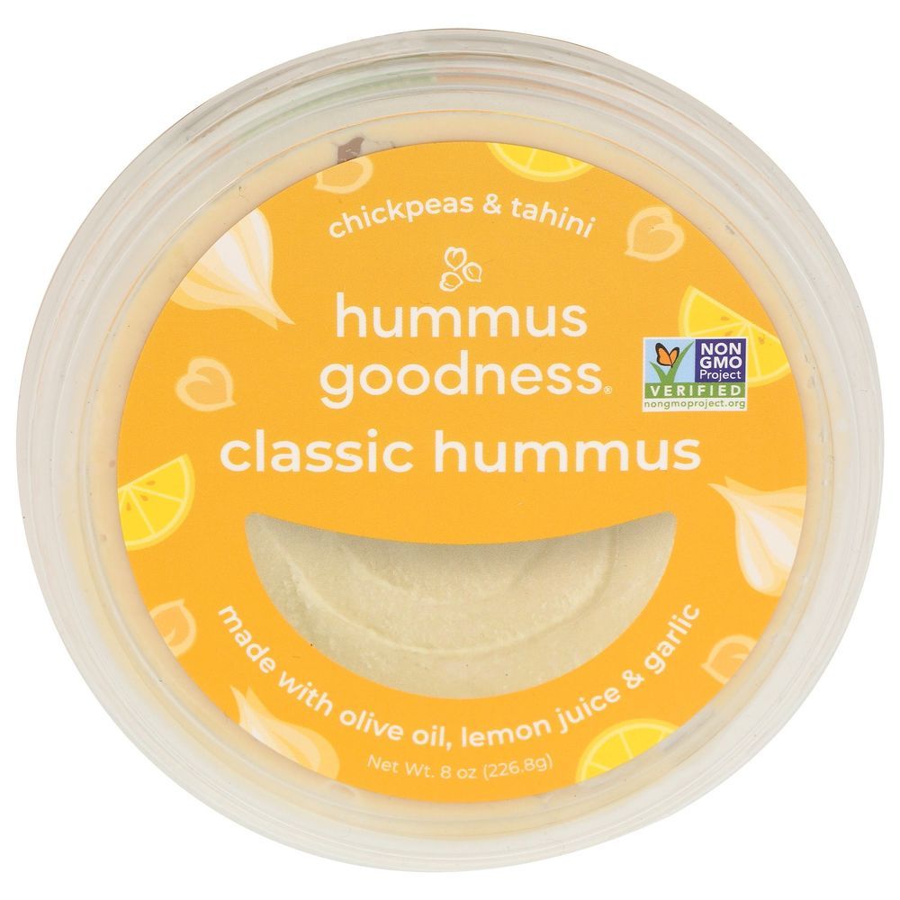 Hummus Goodness Classic Hummus, 8 Ounce -- 6 Per Case
