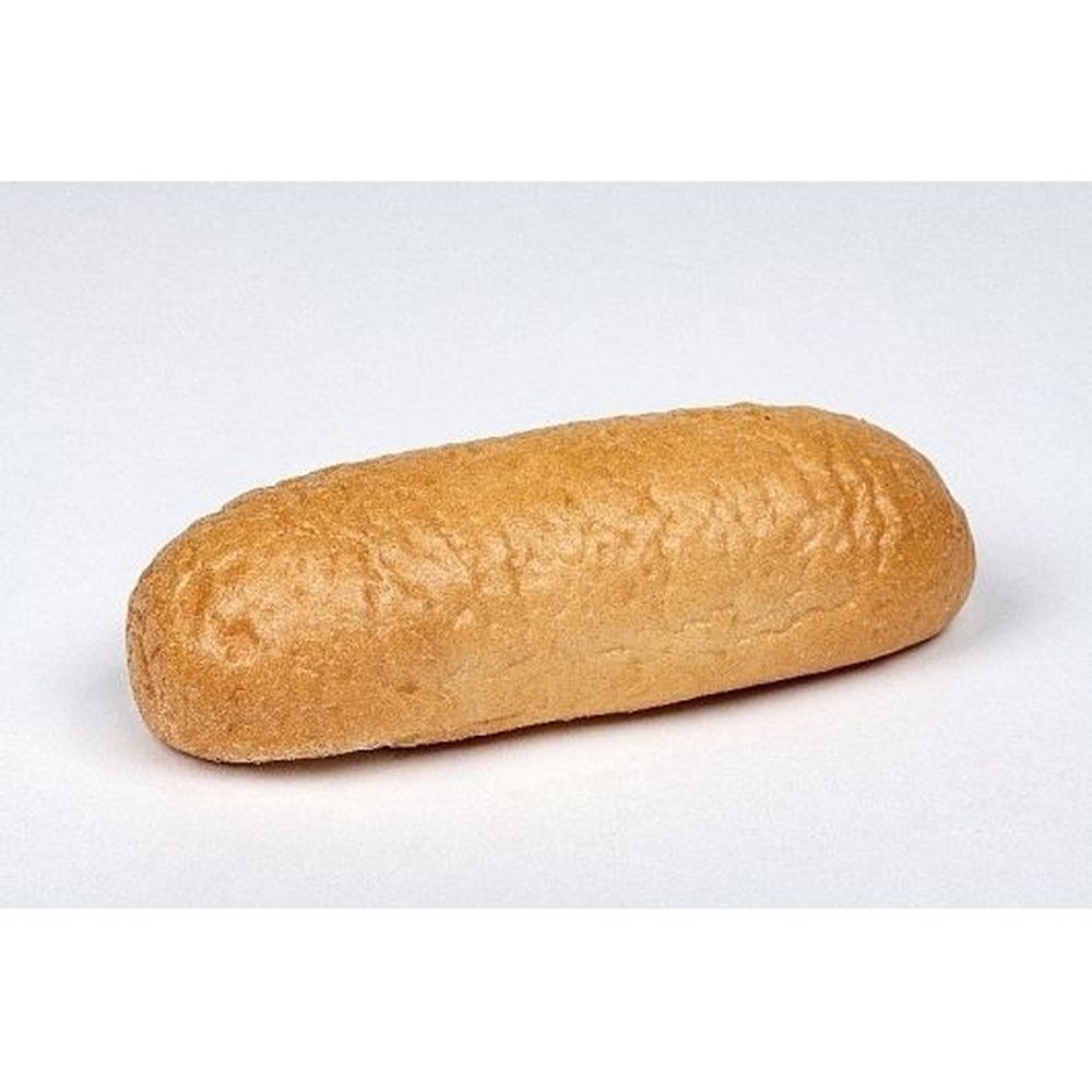 Bread Man Baking 6 Inch Unsliced Po Boy Baguette, 60 Count