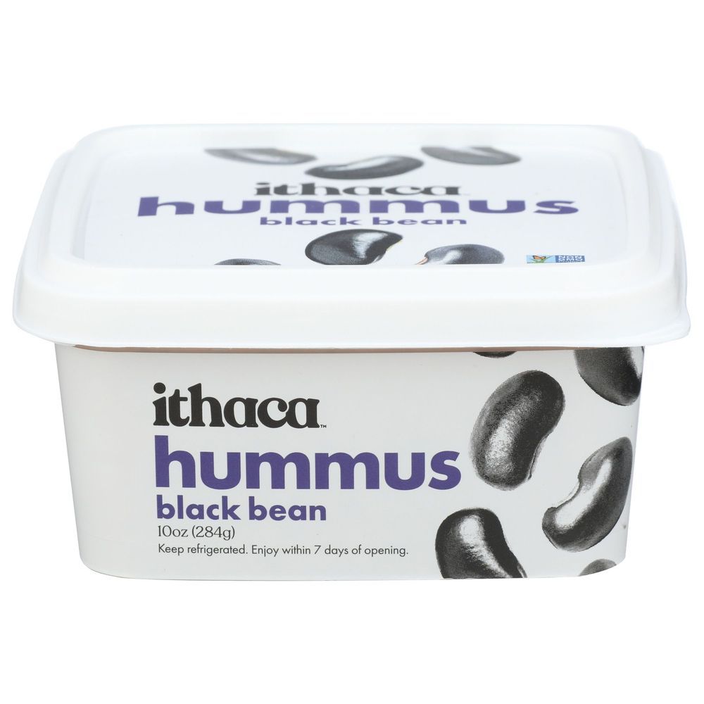 Ithaca Black Bean Hummus, 10 Ounce -- 6 Per Case