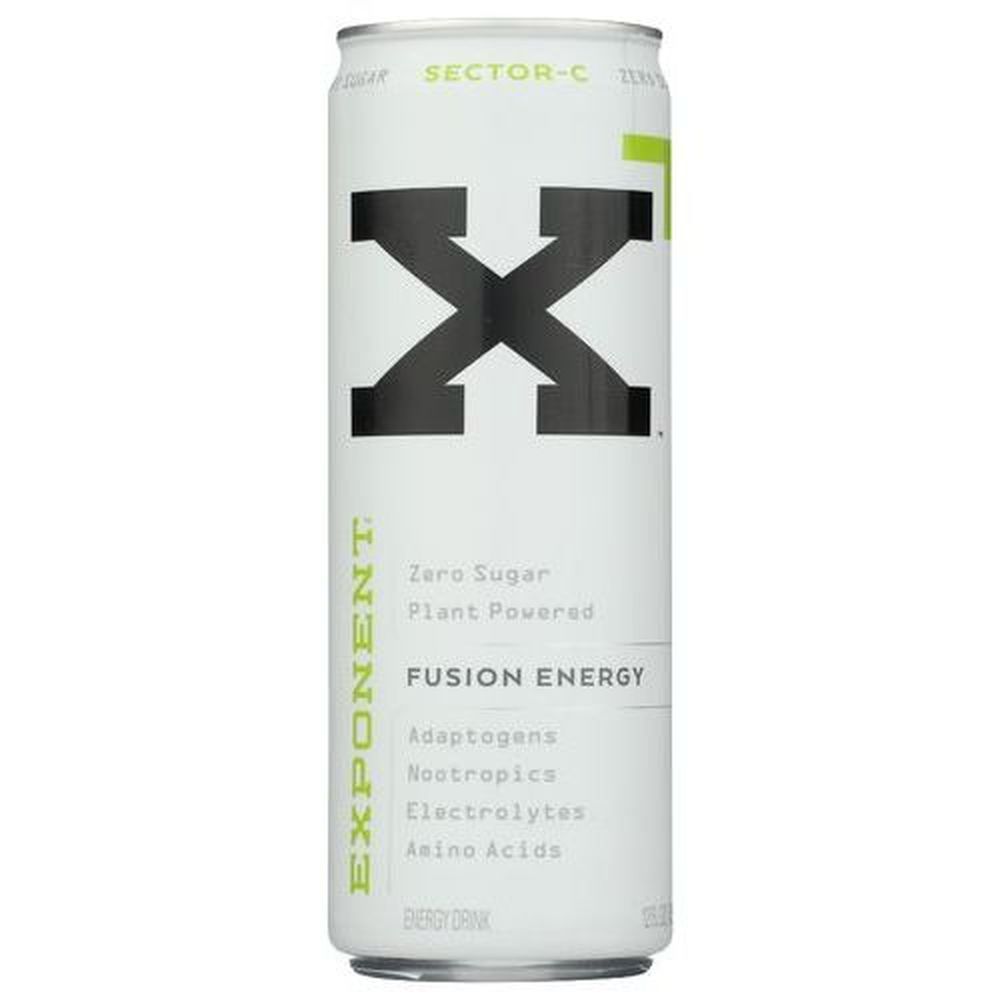 Exponent Sector C Fusion Energy Drink, 12 Fluid Ounce -- 12 Per Case