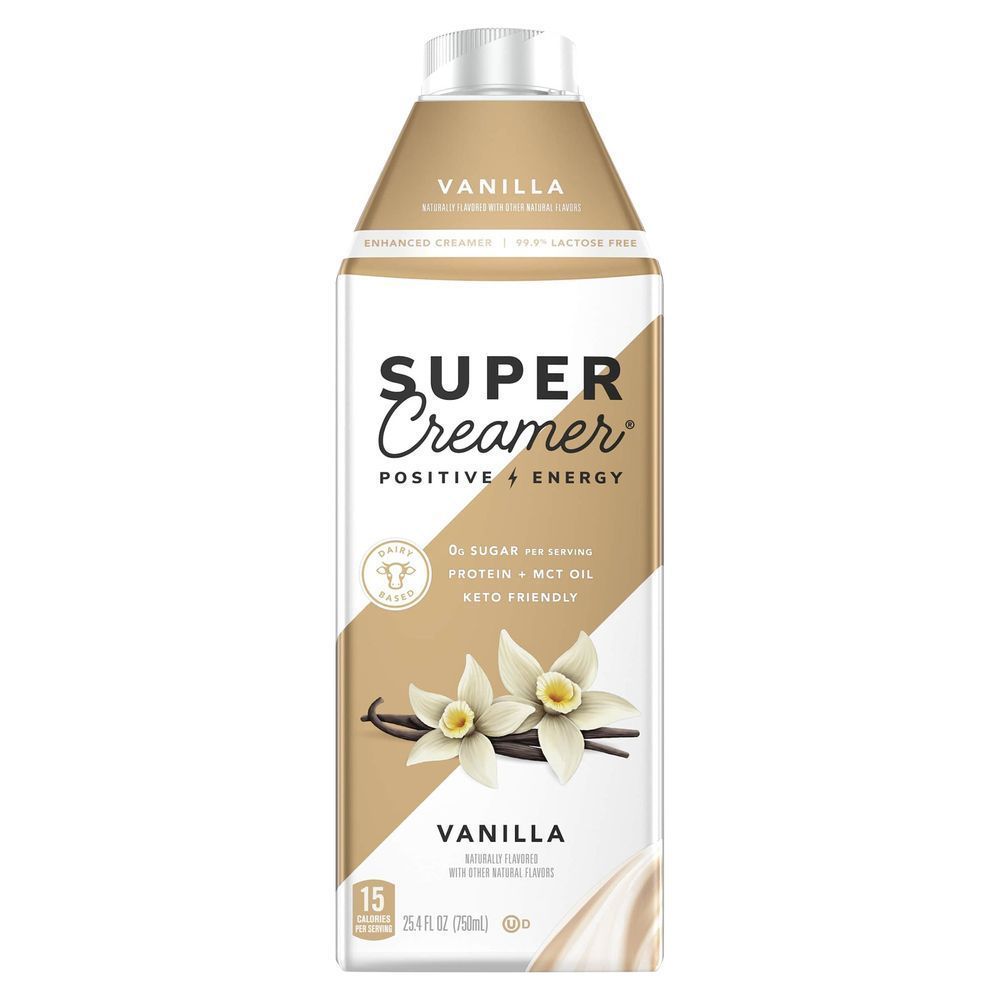Kitu Vanilla Super Creamer With Mtc Oil, 25.4 Fluid Ounce -- 6 Per Case