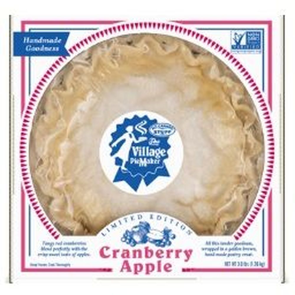 Village Piemaker Cranberry Apple Pie, 3 Pound -- 6 Per Case