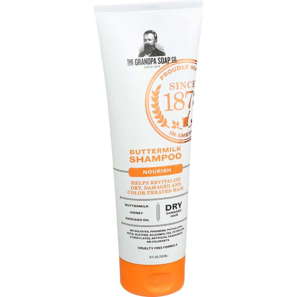 The Grandpa Soap Co. Buttermilk Nourish Shampoo, 8 Fluid Ounce