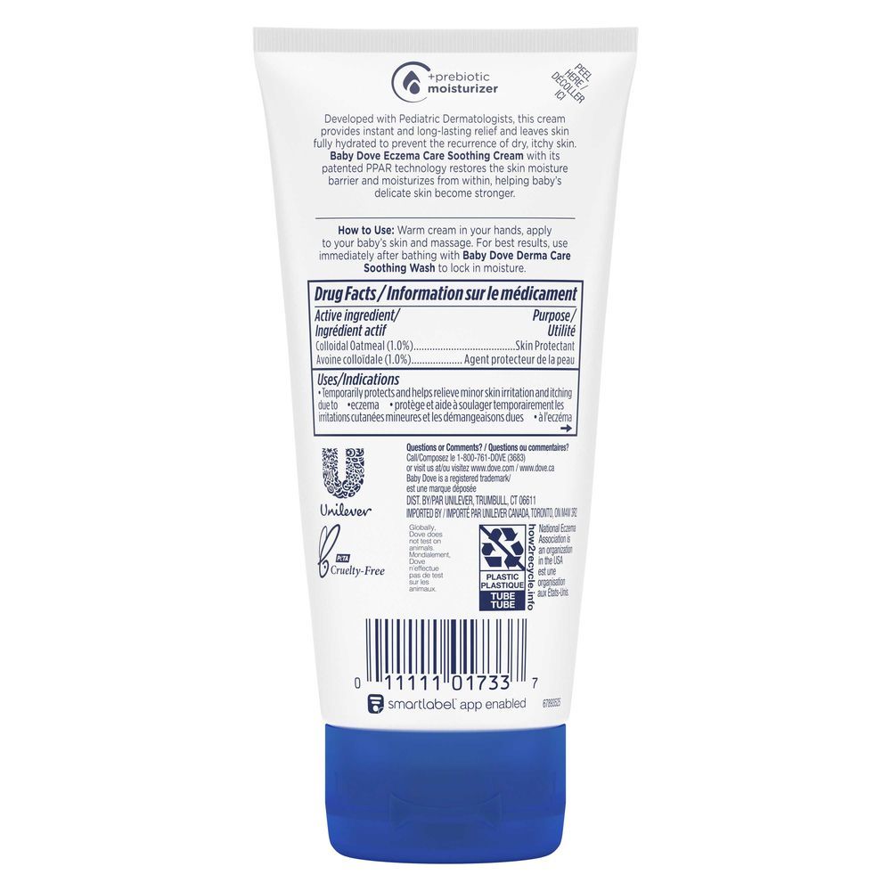 Baby Dove Eczema Care Soothing Cream, 5.1 Ounce -- 8 Per Case