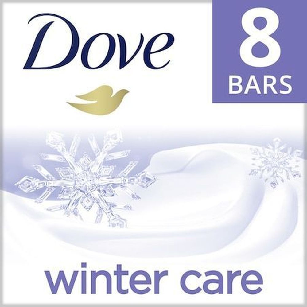 Dove Winter Care Beauty Bar Soap, 30 Ounce -- 9 Per Case