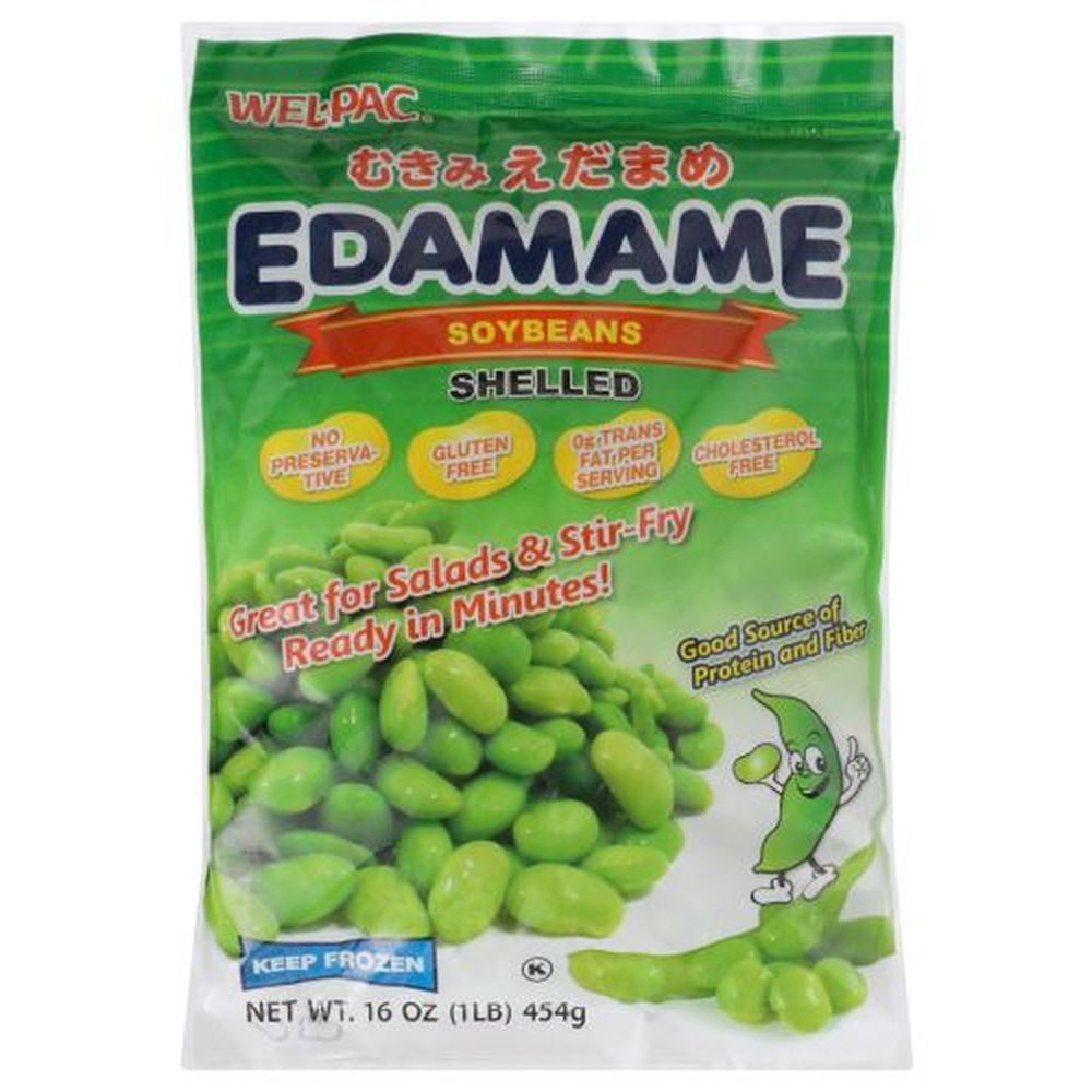 Wel-pac Shelled Edamame, 16 Ounce -- 20 Per Case