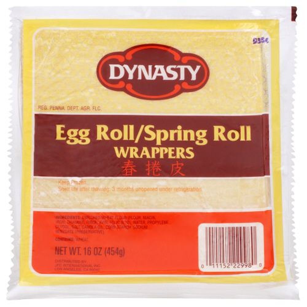 Dynasty Egg Roll/spring Roll Wrapper, 16 Ounce -- 12 Per Case