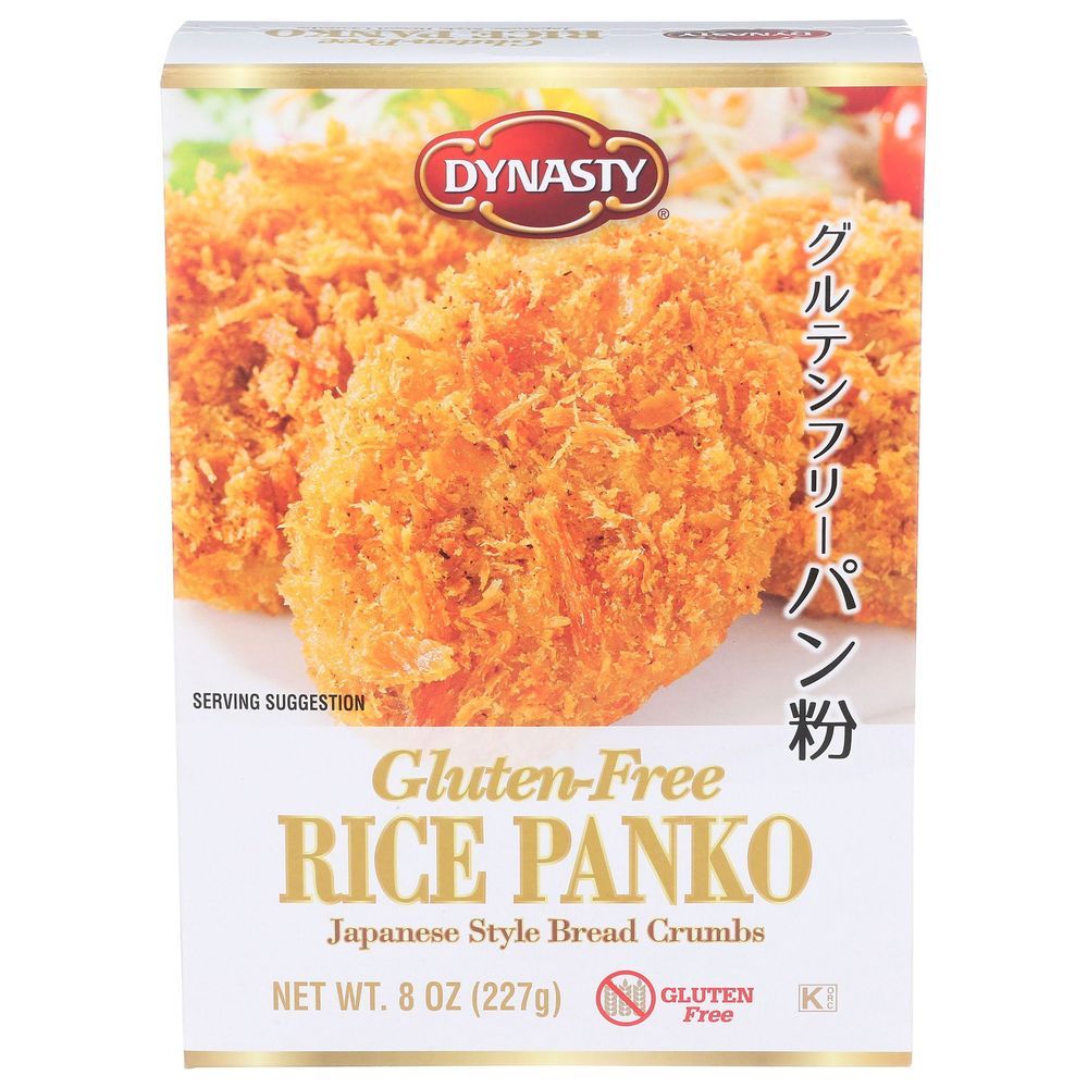 Dynasty Gluten Free Rice Panko, 8 Ounce -- 6 Per Case