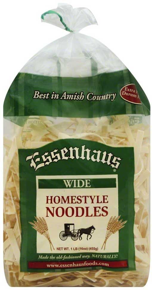 Essenhaus Wide Homestyle Noodles, 16 Ounce -- 12 Per Case