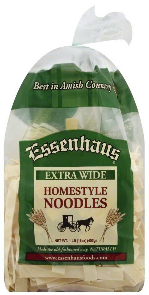 Essenhaus Extra Wide Homestyle Noodles, 16 Ounce -- 12 Per Case