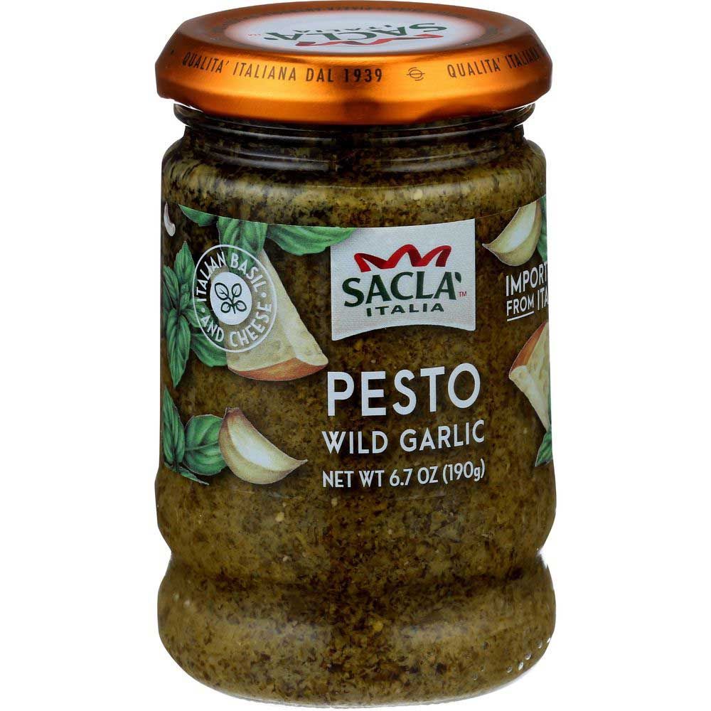 Sacla Wild Garlic Pesto, 6.7 Ounce -- 6 Per Case