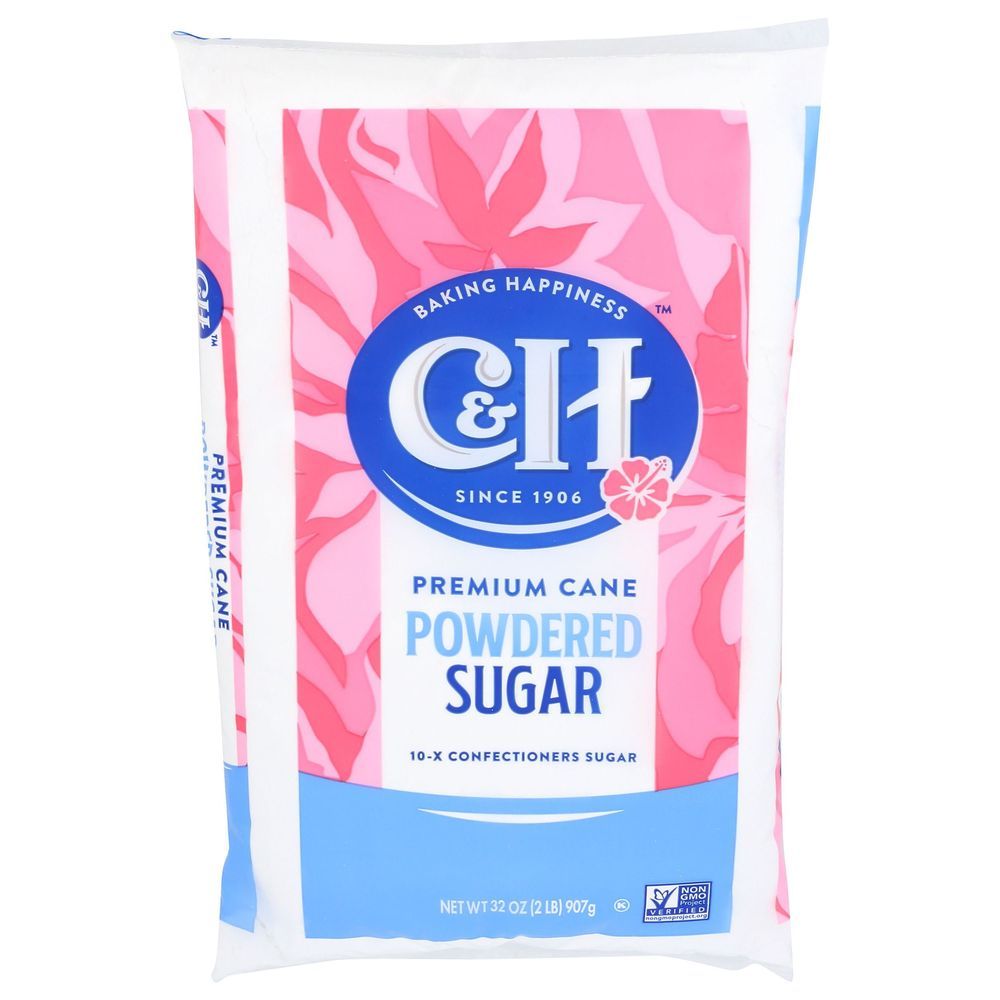 C&h Premium Powdered Cane Sugar, 2 Pound -- 16 Per Case