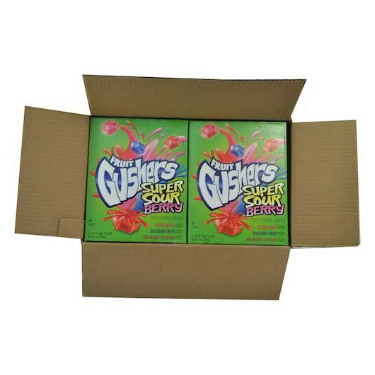 Fruit Gushers Super Sour Berry Fruit Snacks, 34 Ounce -- 1 Each