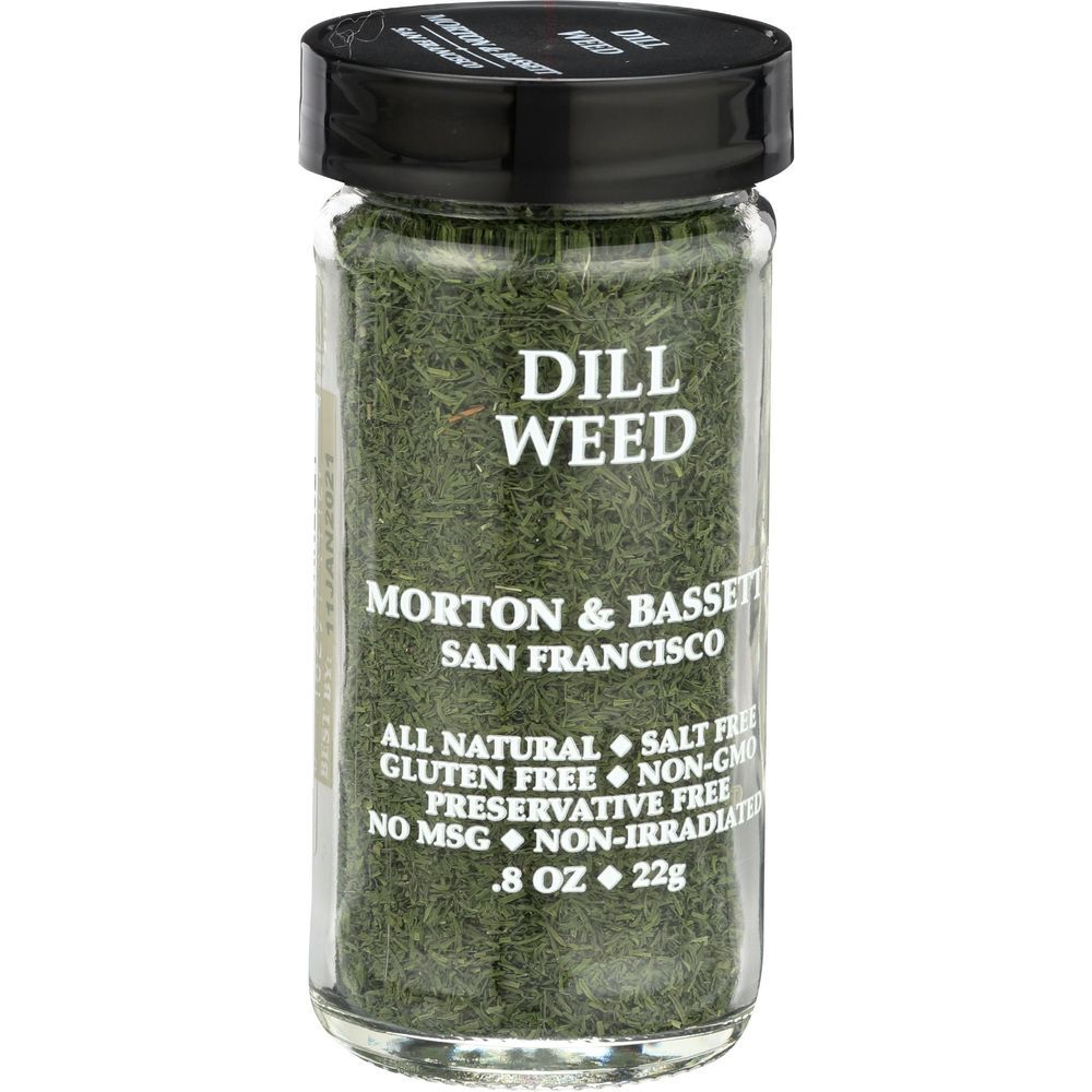 Morton & Bassett Dill Weed, 0.8 Ounce -- 3 Per Case
