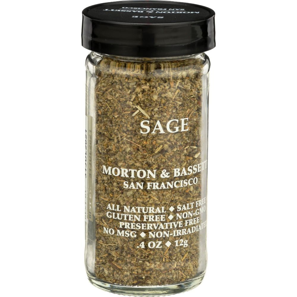 Morton & Bassett Sage, 0.4 Ounce -- 3 Per Case