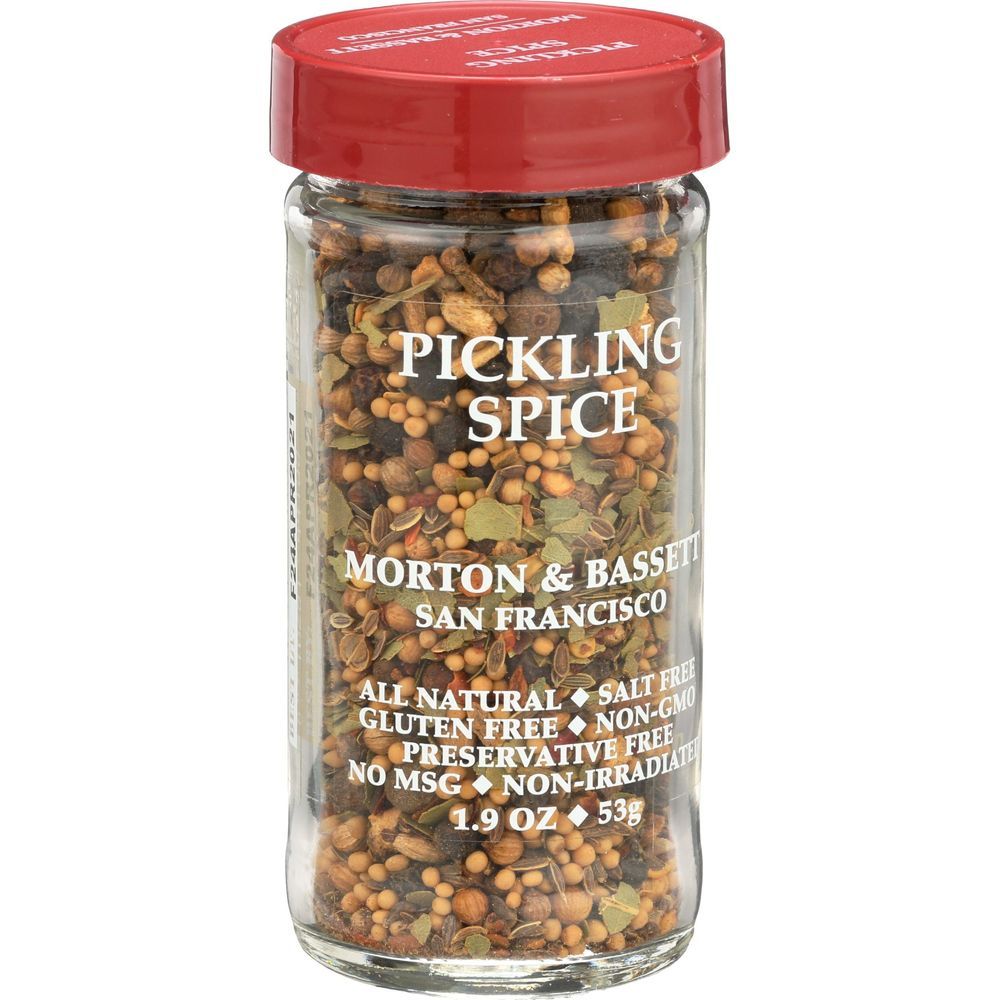Morton & Bassett Pickling Spice, 2.2 Ounce -- 3 Per Case