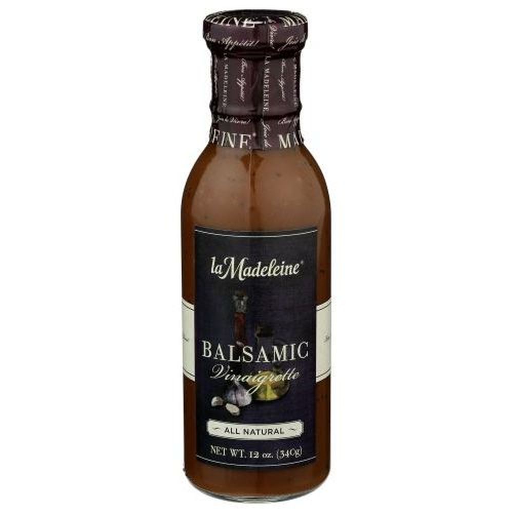La Madeleine Balsamic Vinaigrette Dressing, 12 Ounce -- 6 Per Case