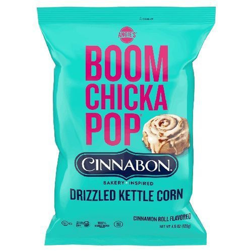 Angie's Boomchickapop Cinnabon Drizzled Kettle Corn, 4.5 Ounce -- 6 Per Case