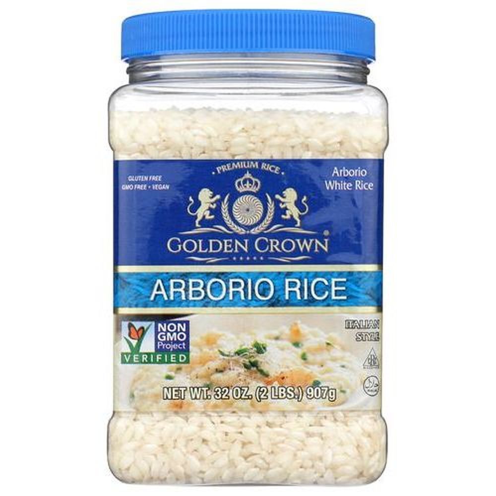 Golden Crown Arborio Rice, 2 Pound -- 4 Per Case