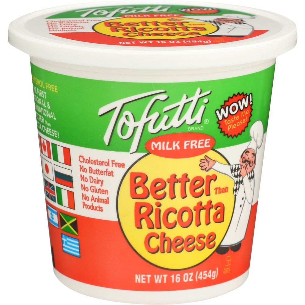 Tofutti Dairy Free Better Than Ricotta Cheese, 16 Ounce -- 12 Per Case