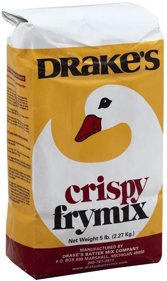 Drake's Batter Crispy Fry Mix, 5 Pound -- 10 Per Case