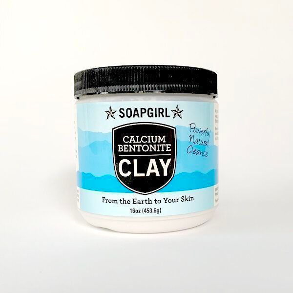 Soapgirl Calcium Bentonite Clay, 16 Ounce