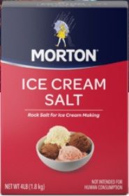 Morton Rock Salt For Ice Cream, 4 Pound -- 8 Per Case