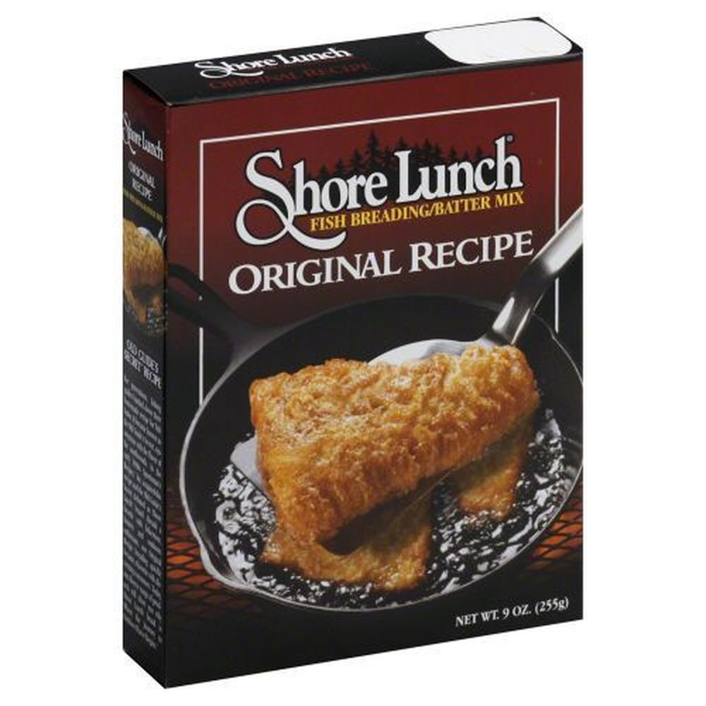 Shore Lunch Original Recipe Fish Breading And Batter Mix, 9 Ounce -- 10 Per Case