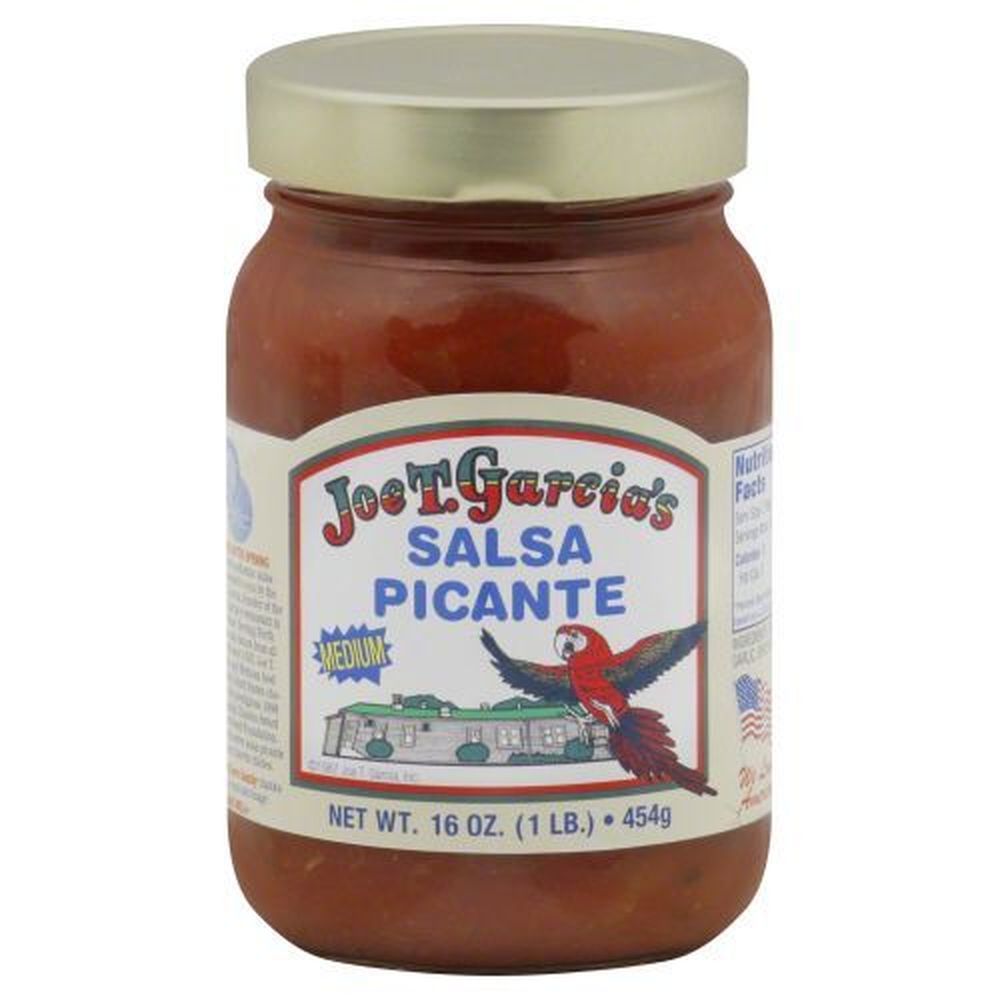 Joe T. Garcia's Medium Salsa Picante, 16 Ounce -- 12 Per Case