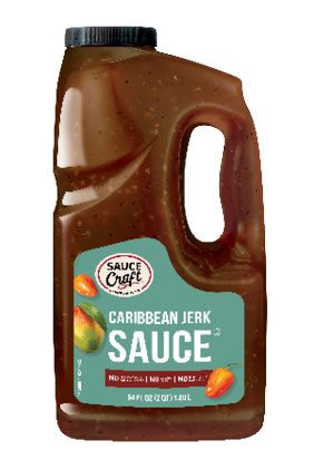 Sauce Craft Caribbean Jerk Sauce Jug, 0.5 Gallon -- 4 Per Case