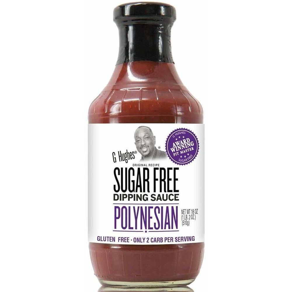 G Hughes Sugarfree Polynesian Dipping Sauce, 18 Ounce -- 6 Per Case