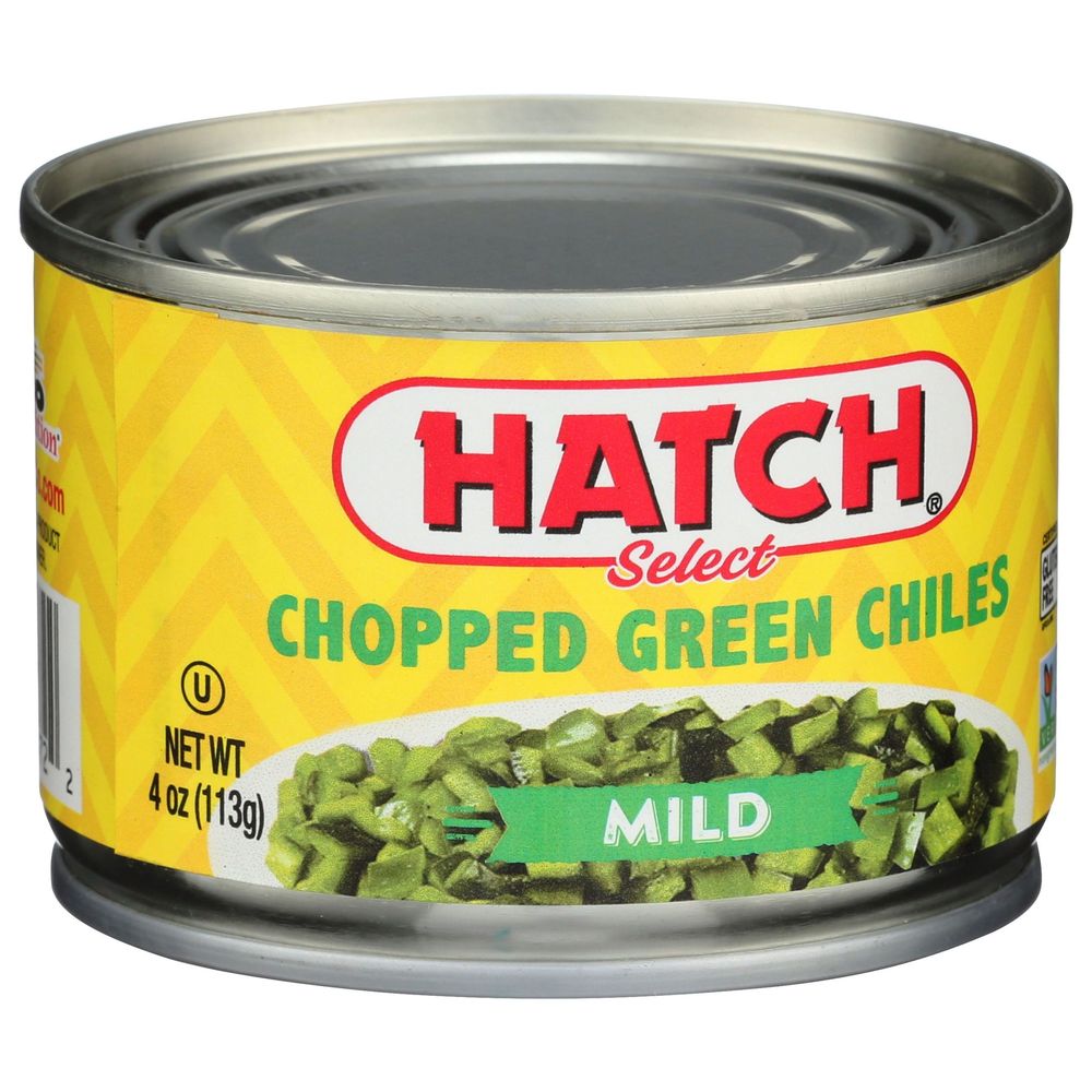Hatch Mild Diced Green Chilies, 4 Ounce -- 24 Per Case