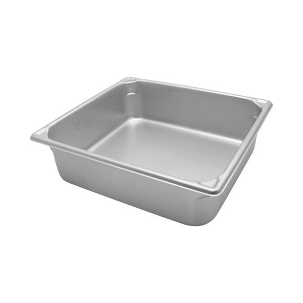 Vollrath 30142 Super Pan V Stainless Steel Two Third Size Steam Table Pan, 4 Inch Deep