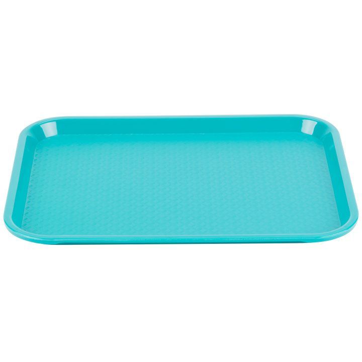 Vollrath Polypropylene Teal Fast Food Tray, 10 X 14 Inch -- 24 Per Case