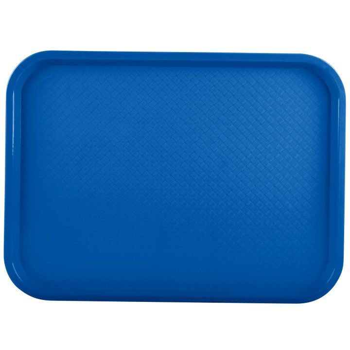 Vollrath Polypropylene Royal Blue Fast Food Tray, 14 X 18 Inch -- 12 Per Case