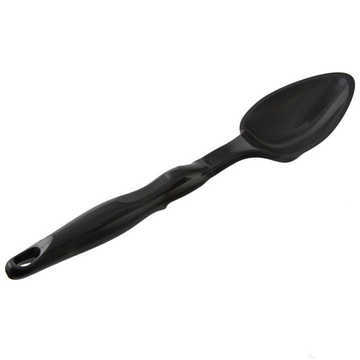 Vollrath Black Solid High Heat Nylon Spoon -- 12 Per Case