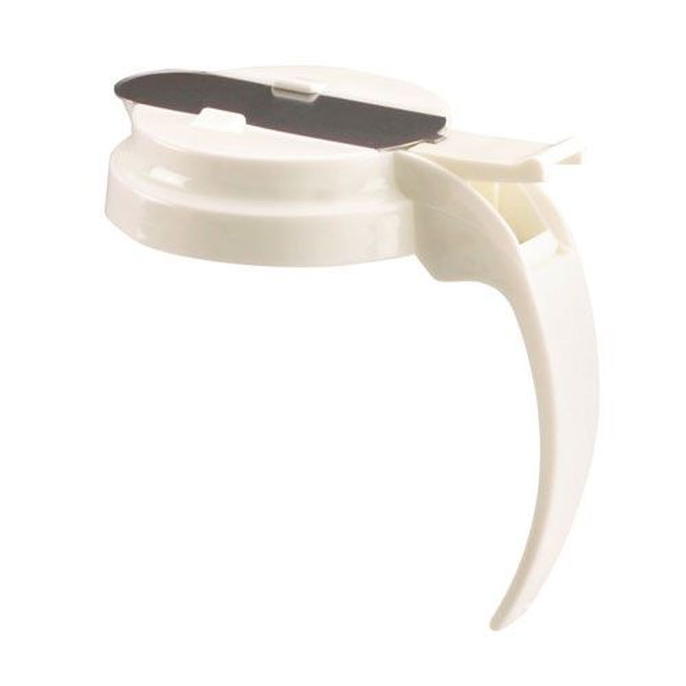 Vollrath 4748t-05 Dripcut White Plastic Server Replacement Top For 48 And 64 Ounce Serving Jar