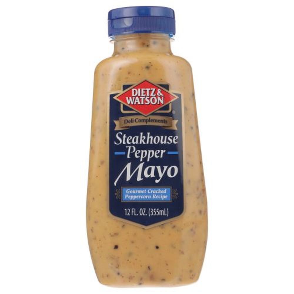 Dietz And Watson Steakhouse Pepper Mayonnaise, 12 Ounce -- 12 Per Case