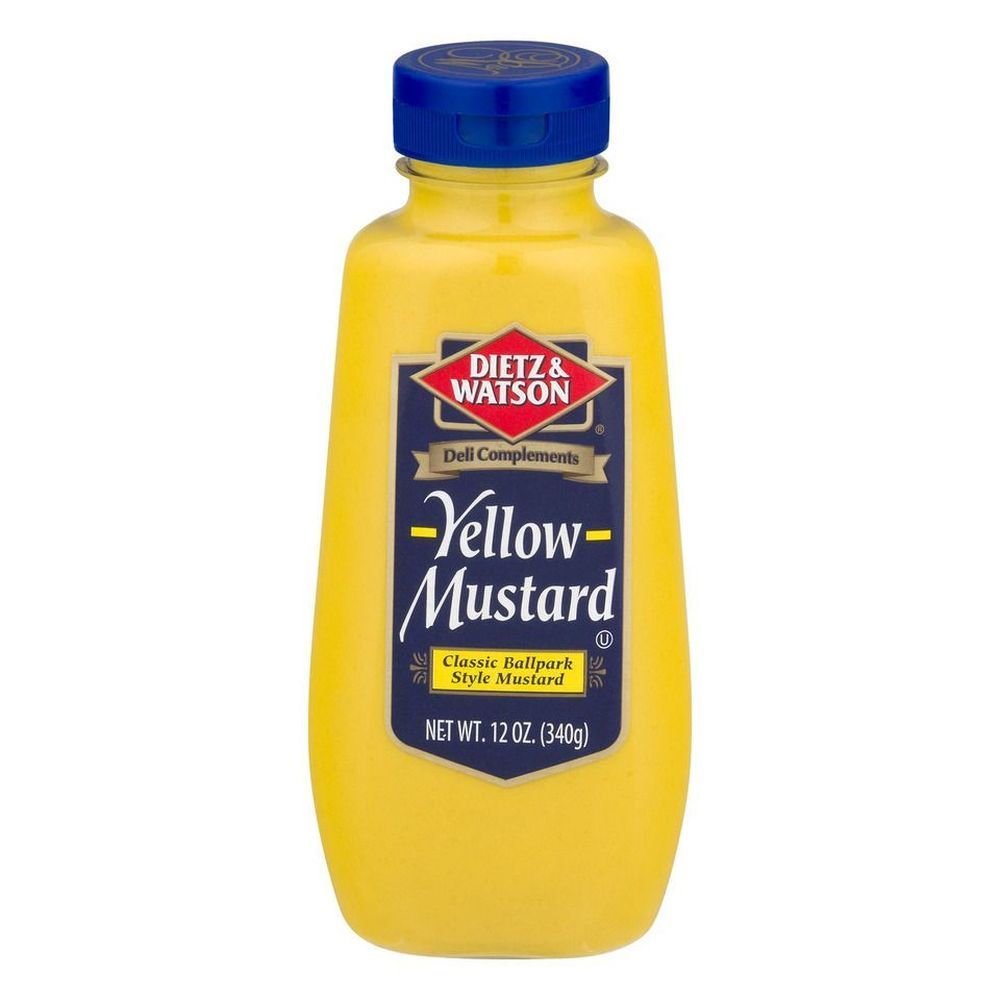 Dietz And Watson Yellow Mustard, 12 Ounce -- 12 Per Case