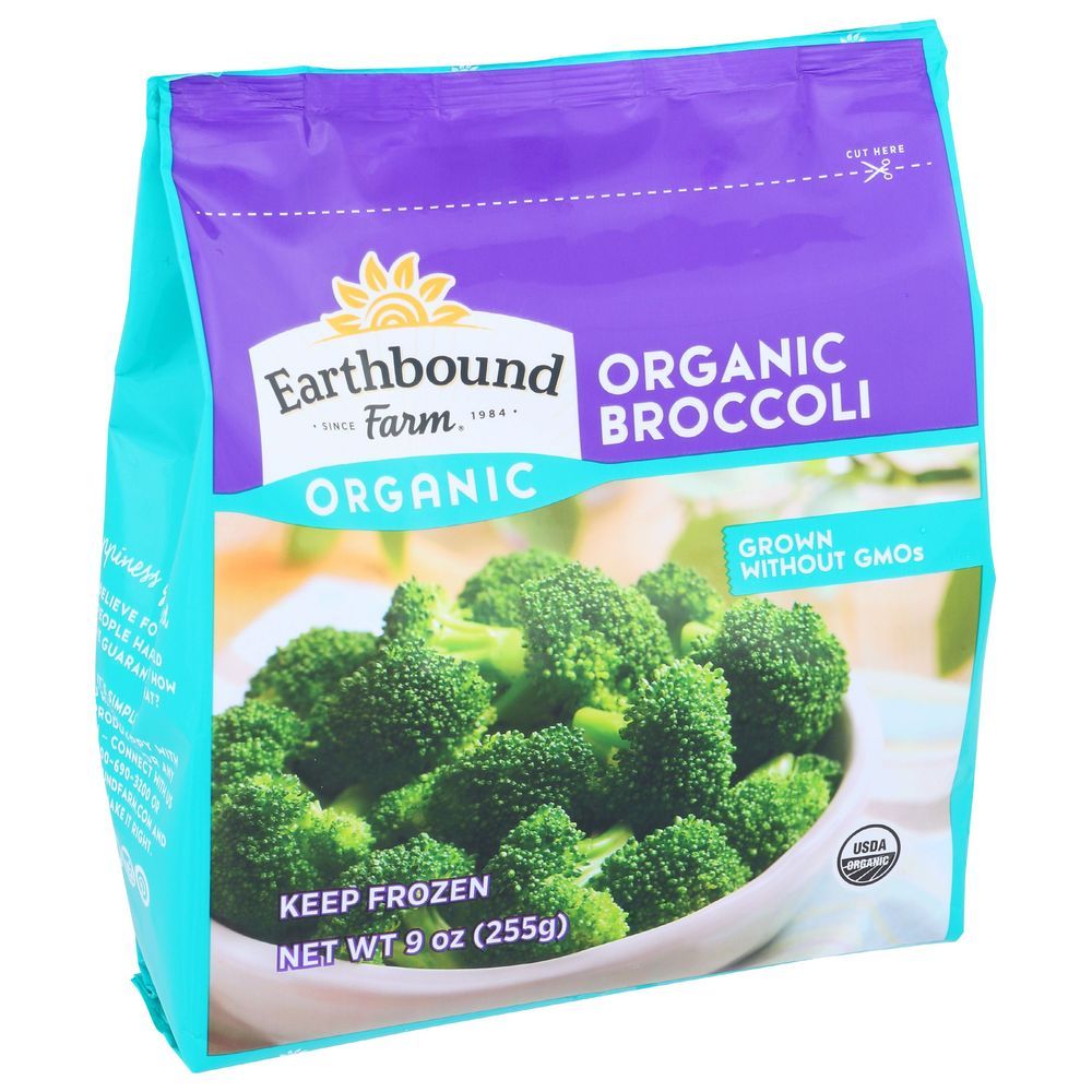 Earthbound Farms Organic Broccoli Florets, 9 Ounce -- 12 Per Case