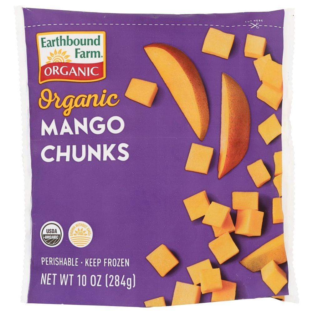 Earthbound Farm Organic Mango Chunks, 10 Ounce -- 12 Per Case