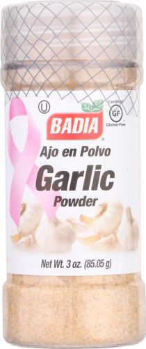 Badia Garlic Powder, 3 Ounce -- 8 Per Case