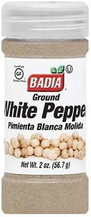Badia Ground White Pepper, 2 Ounce -- 8 Per Case